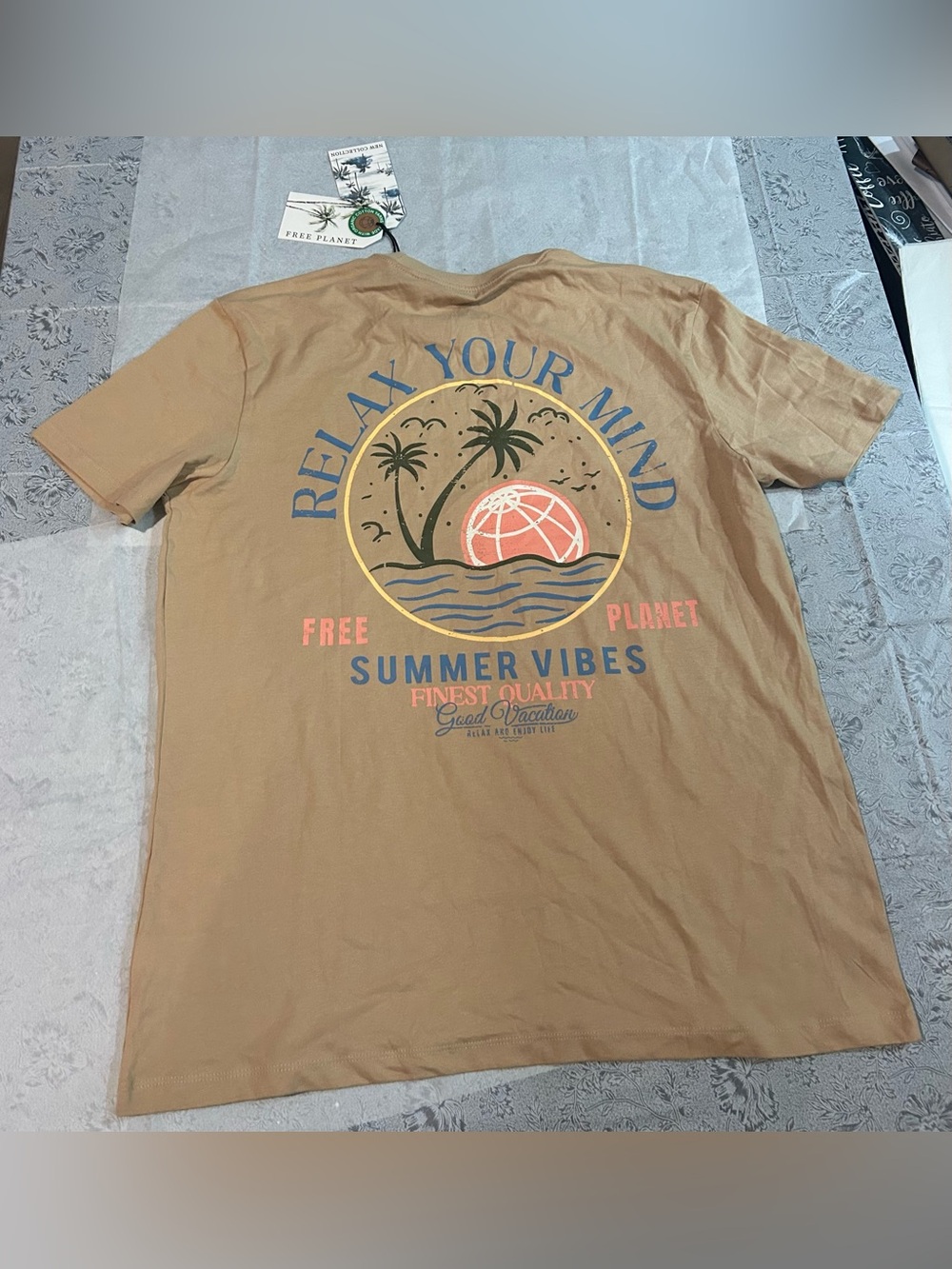Free Planet ORGANIC COTTON T-Shirt sustainable